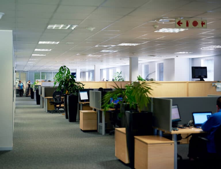 A Modern UK Office That Went Through a Recent Fire Risk Assessment